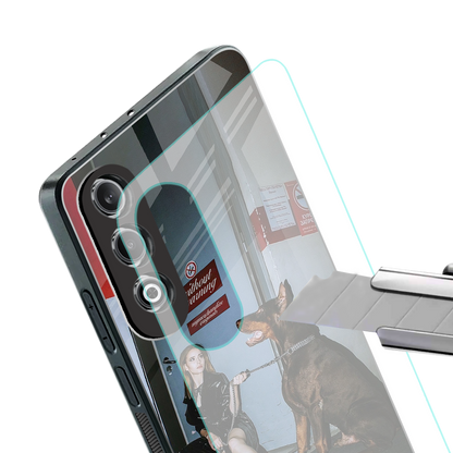without warning back phone cover | glass case for oneplus nord ce 4