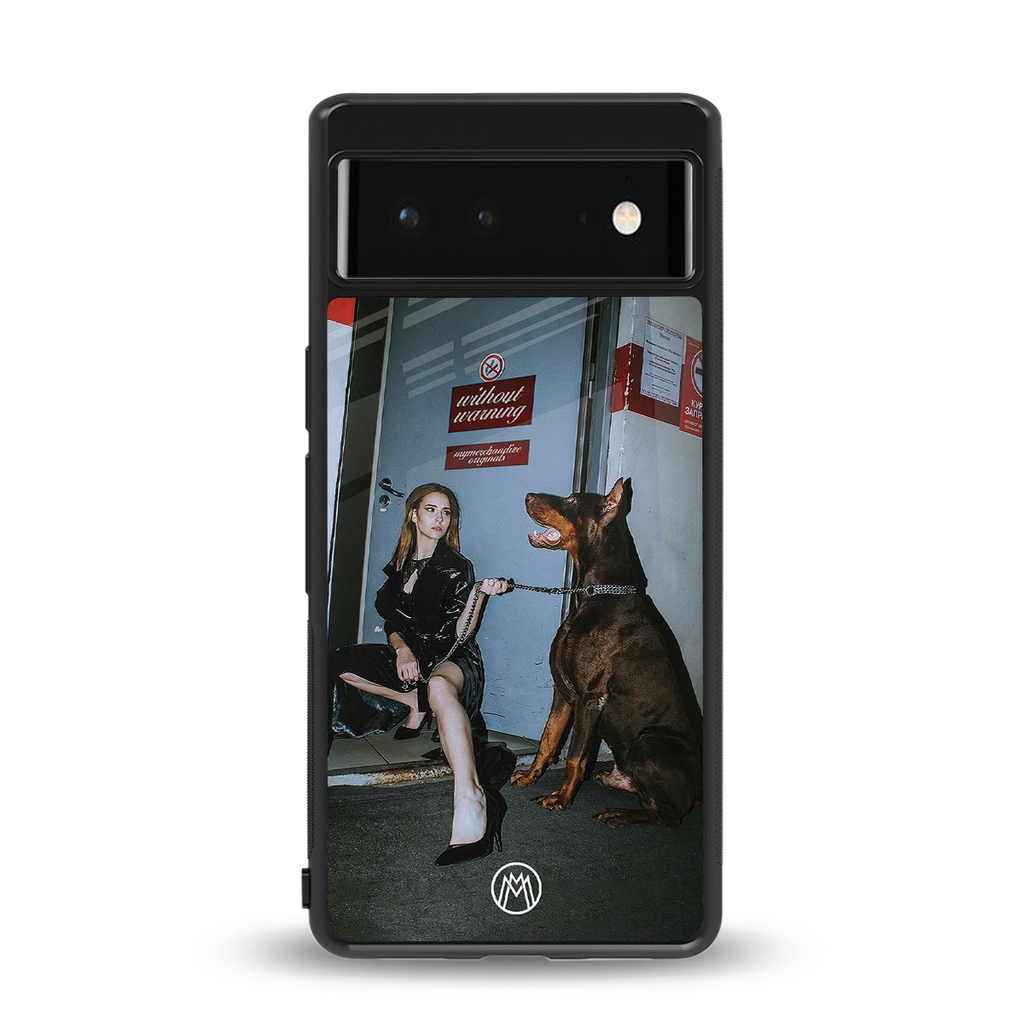 without warning back phone cover | glass case for google pixel 6
