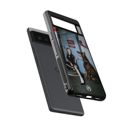 without warning back phone cover | glass case for Google Pixel 6A
