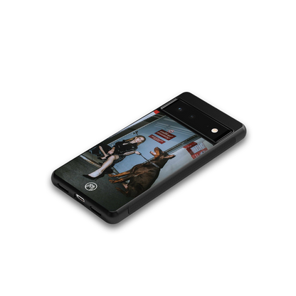 without warning back phone cover | glass case for Google Pixel 6A