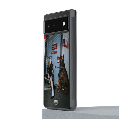 without warning back phone cover | glass case for Google Pixel 6A