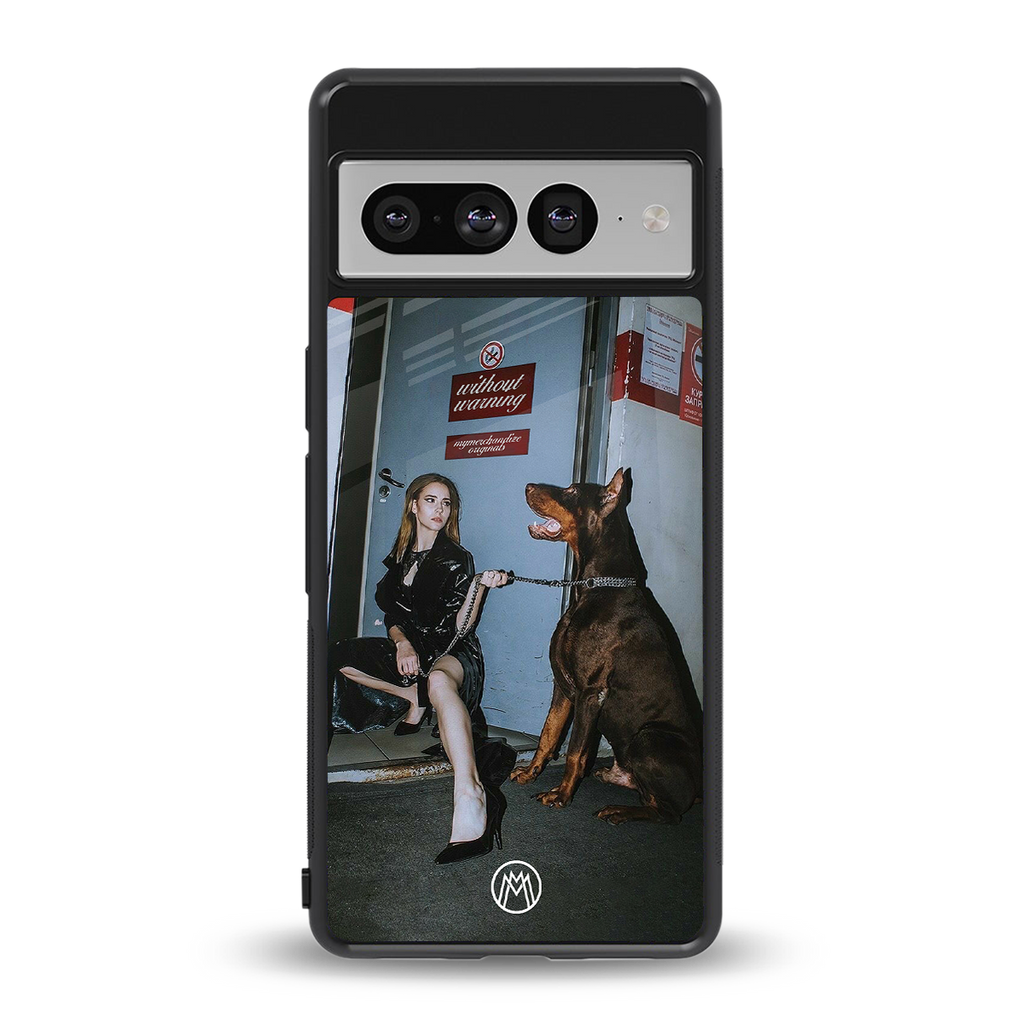 without warning back phone cover | glass case for google pixel 7 pro