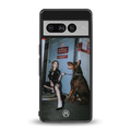 without warning back phone cover | glass case for google pixel 7 pro
