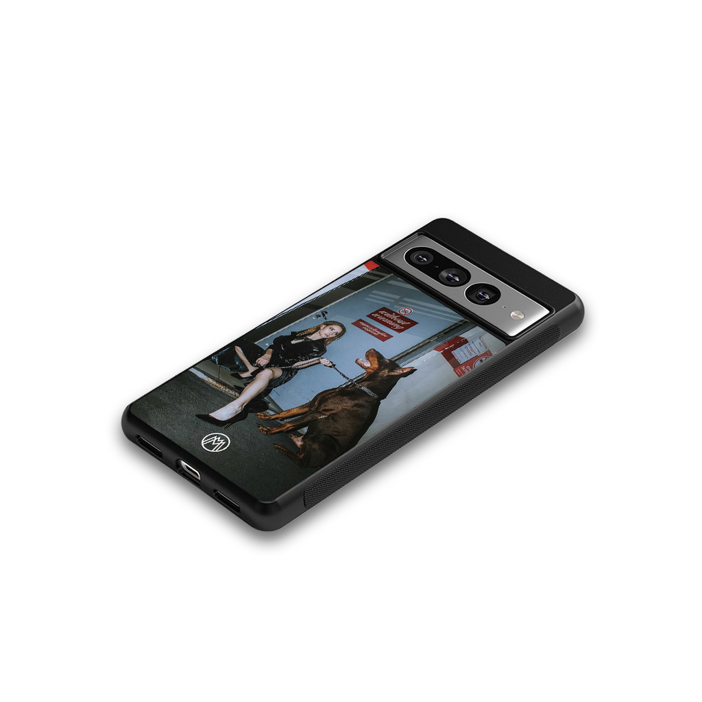 without warning back phone cover | glass case for google pixel 7 pro