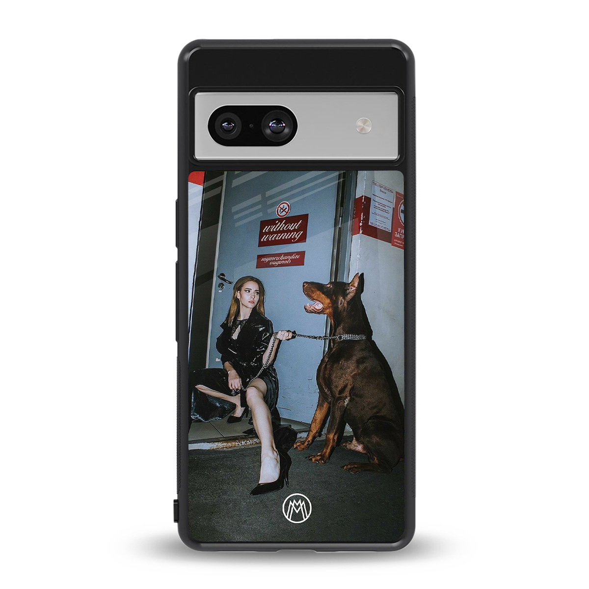 without warning back phone cover | glass case for Google Pixel 7A