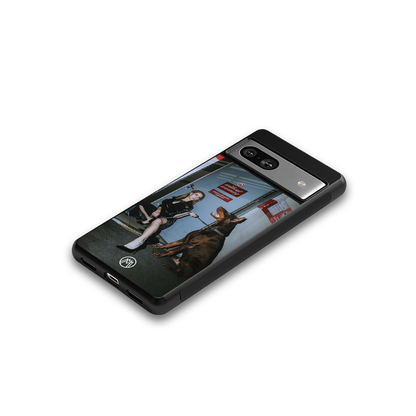 without warning back phone cover | glass case for Google Pixel 7A