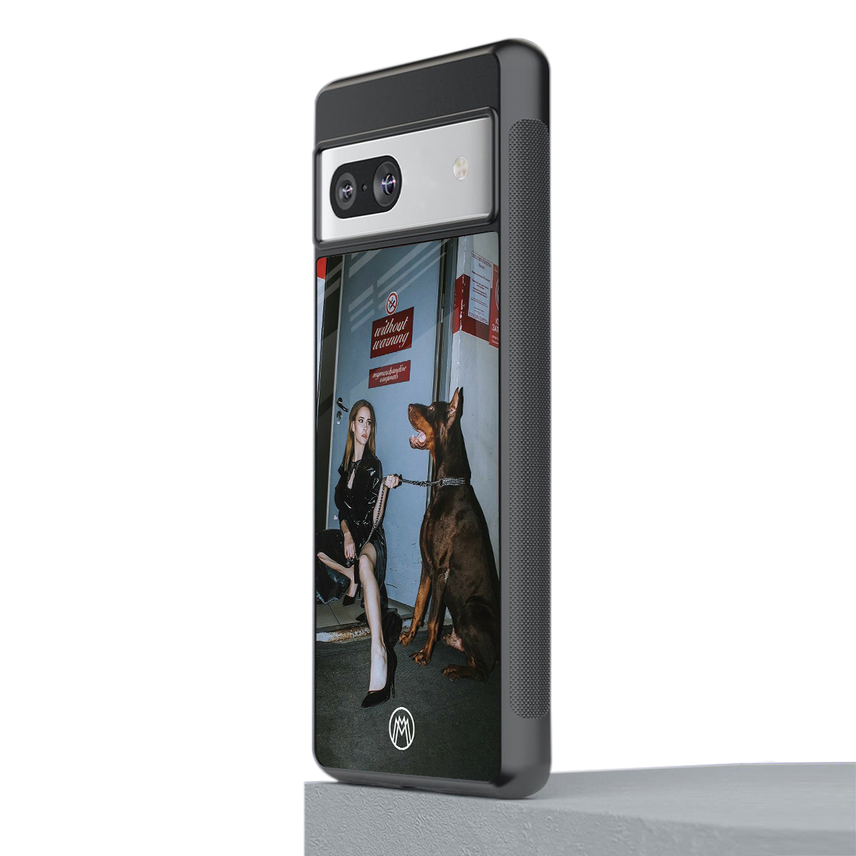 without warning back phone cover | glass case for Google Pixel 7A