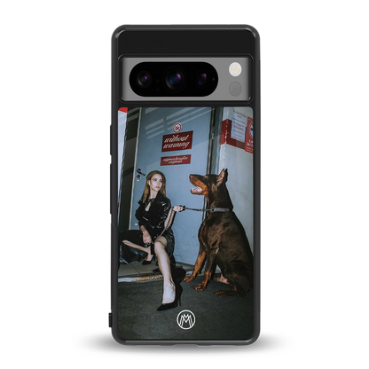 without warning back phone cover | glass case for google pixel 8 pro