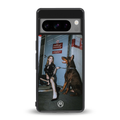 without warning back phone cover | glass case for google pixel 8 pro