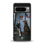 without warning back phone cover | glass case for google pixel 8 pro
