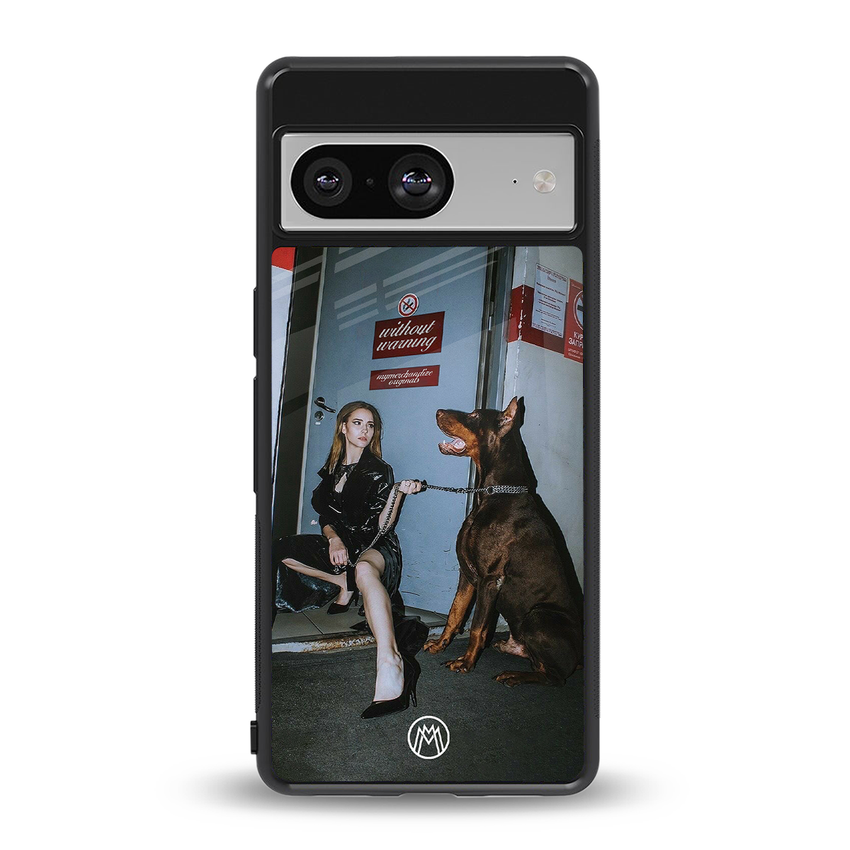 without warning back phone cover | glass case for Google Pixel 8