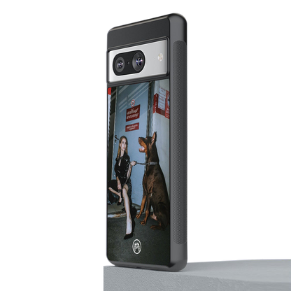 without warning back phone cover | glass case for Google Pixel 8