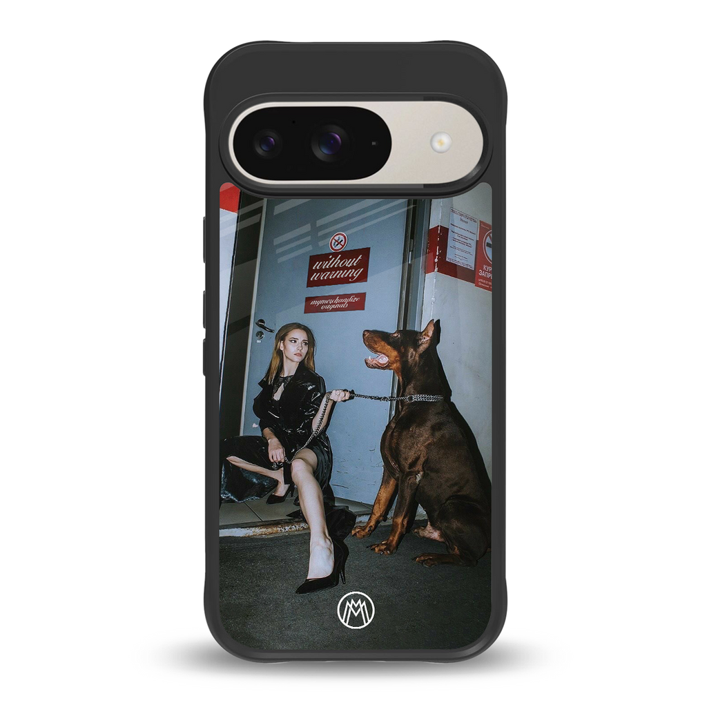 without warning back phone cover | glass case for google pixel 9