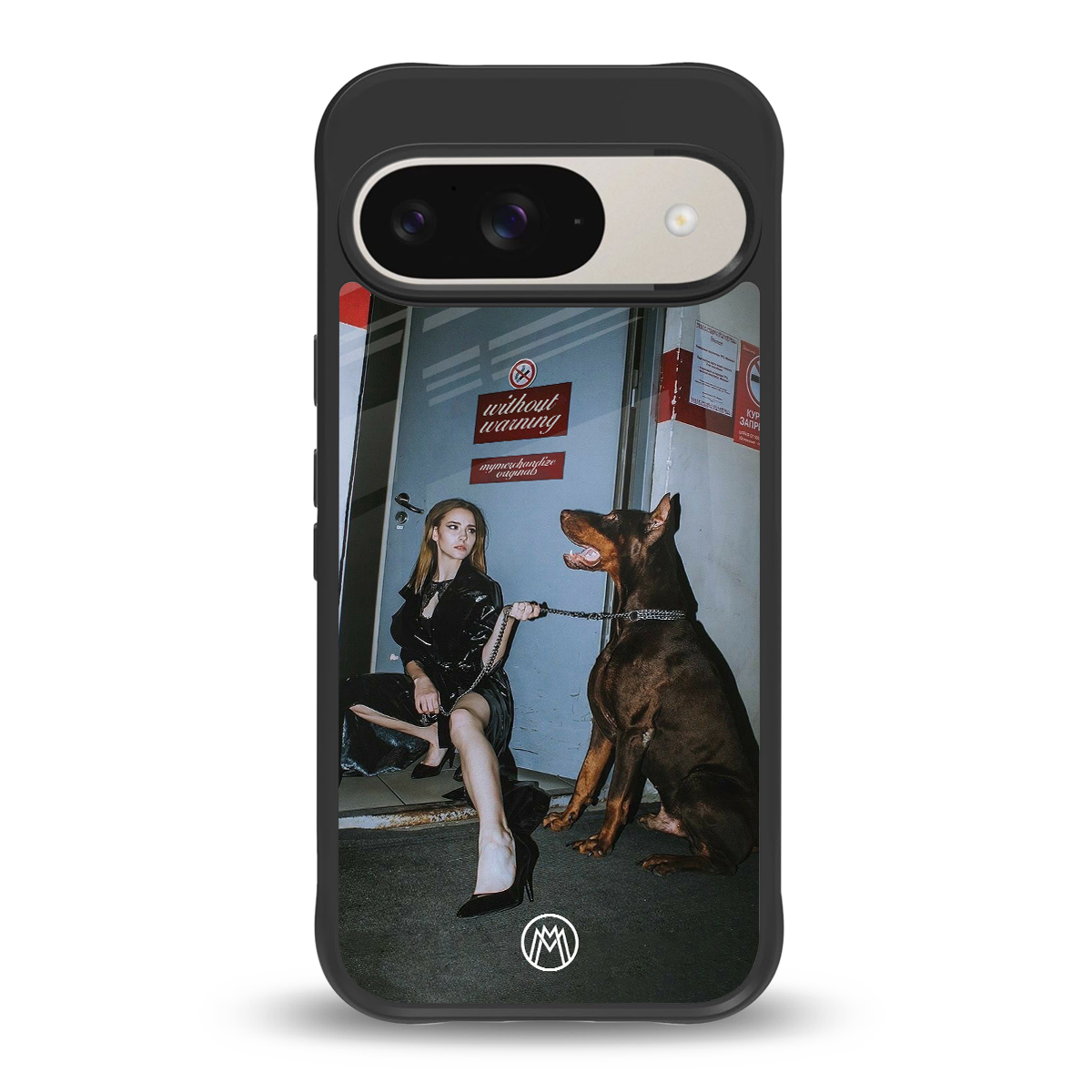 without warning back phone cover | glass case for google pixel 9