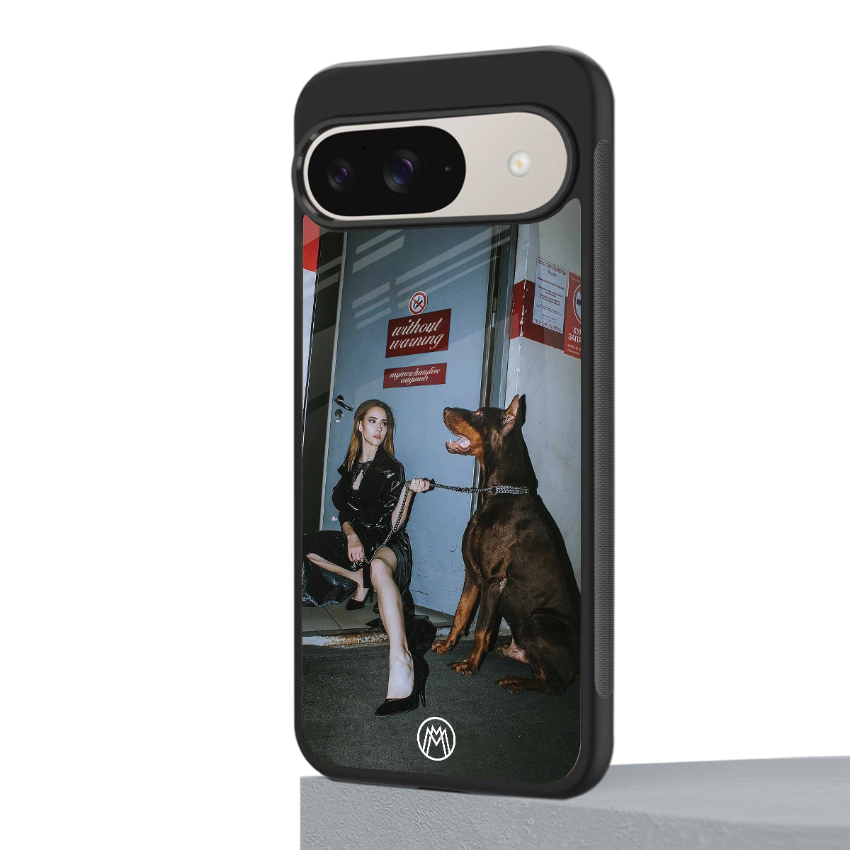 without warning back phone cover | glass case for google pixel 9