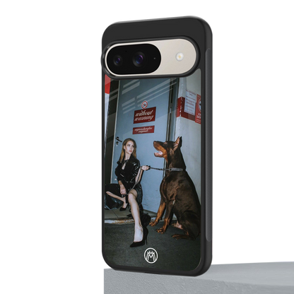 without warning back phone cover | glass case for google pixel 9