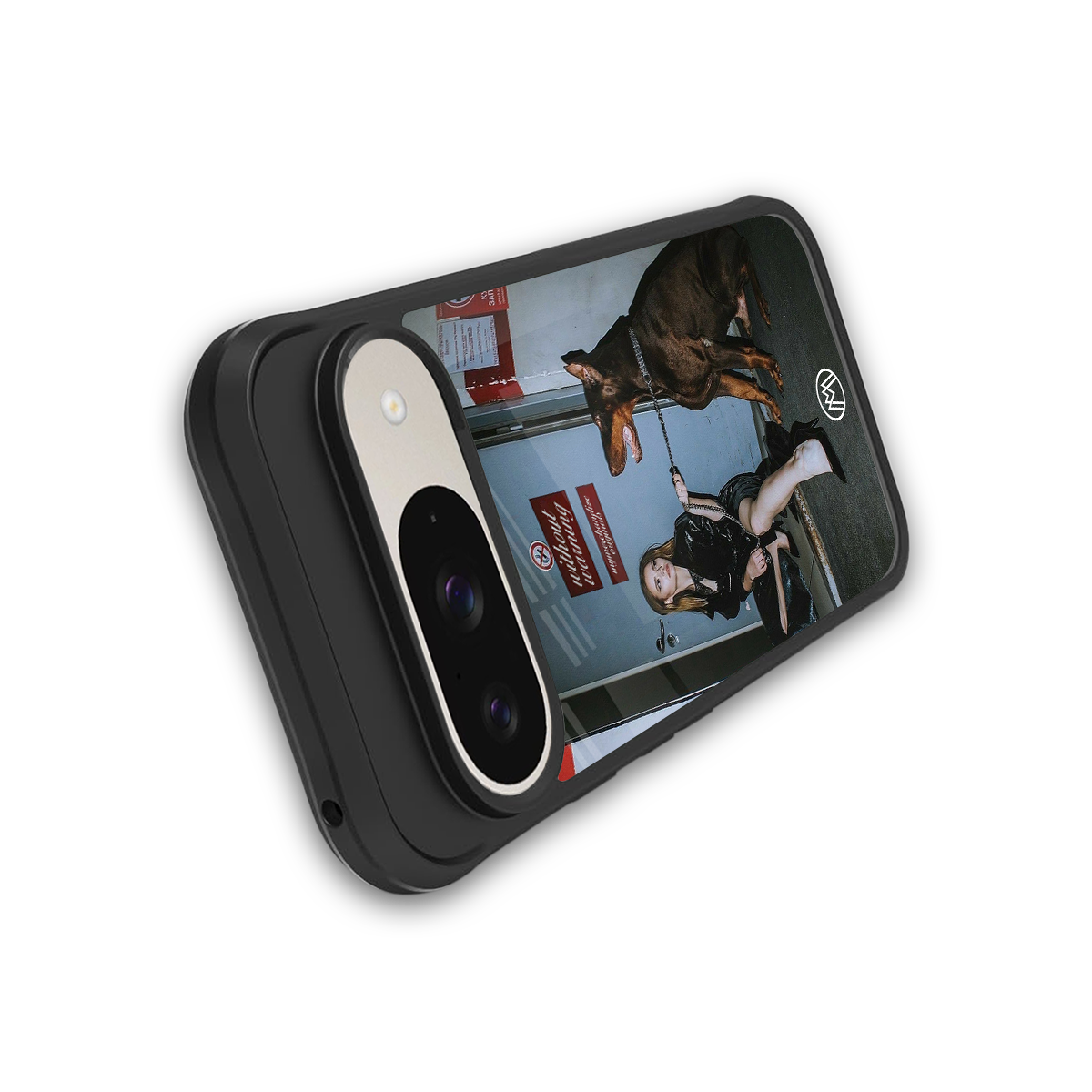 without warning back phone cover | glass case for google pixel 9