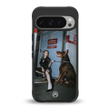 without warning back phone cover | glass case for google pixel 9 pro