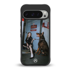 without warning back phone cover | glass case for google pixel 9 pro xl