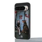 without warning back phone cover | glass case for google pixel 9 pro xl