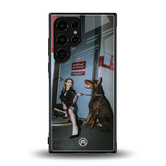 without warning back phone cover | glass case for samsung galaxy s24 ultra