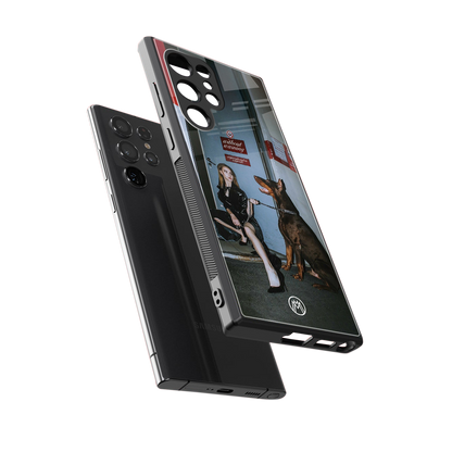 without warning back phone cover | glass case for samsung galaxy s24 ultra