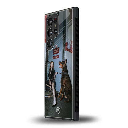 without warning back phone cover | glass case for samsung galaxy s24 ultra