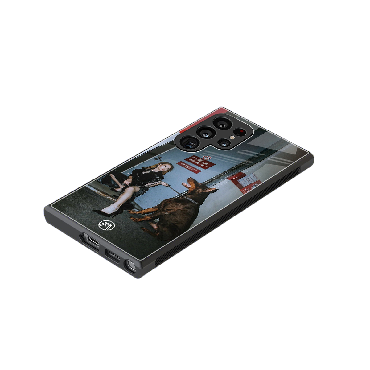 without warning back phone cover | glass case for samsung galaxy s23 ultra