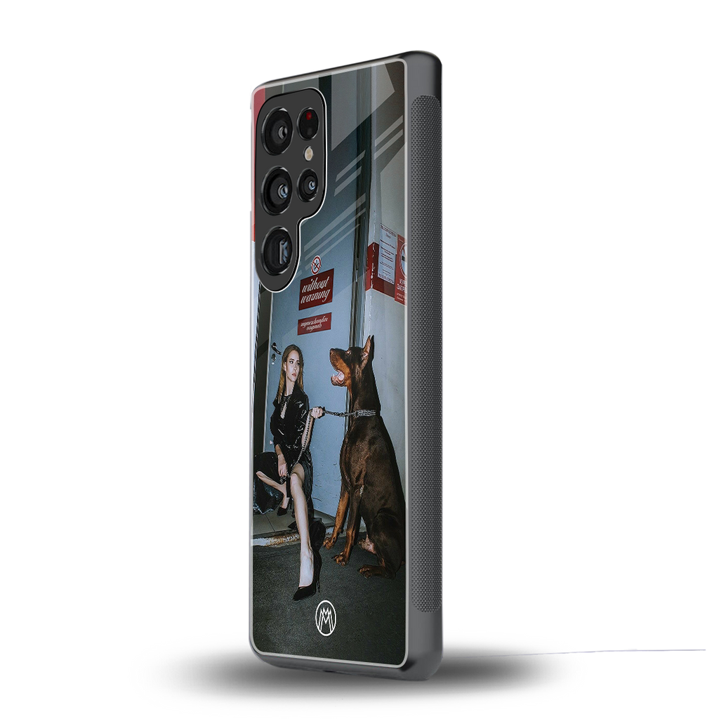 without warning back phone cover | glass case for samsung galaxy s25 ultra