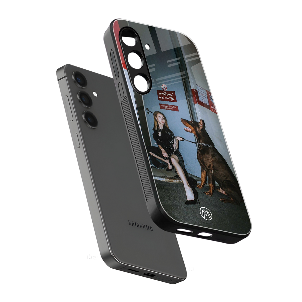 without warning back phone cover | glass case for samsung galaxy s24