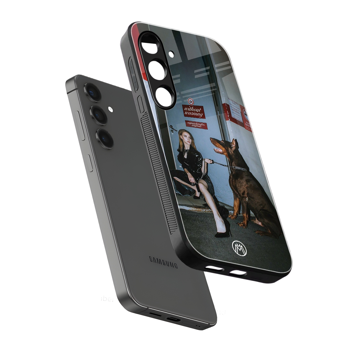 without warning back phone cover | glass case for samsung galaxy s25