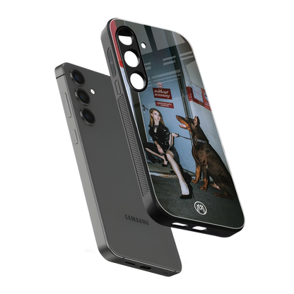 without warning back phone cover | glass case for samsung galaxy s23