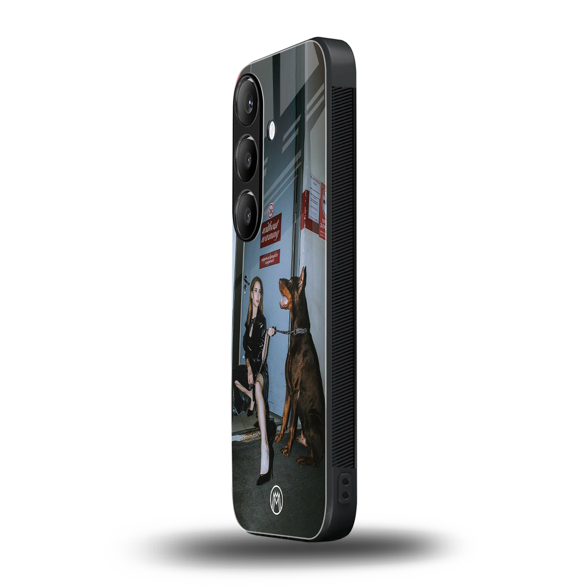 without warning back phone cover | glass case for samsung galaxy s23 plus
