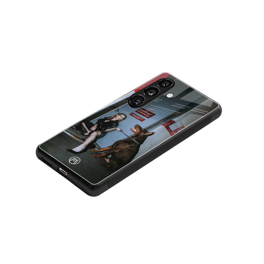without warning back phone cover | glass case for samsung galaxy s24 fe