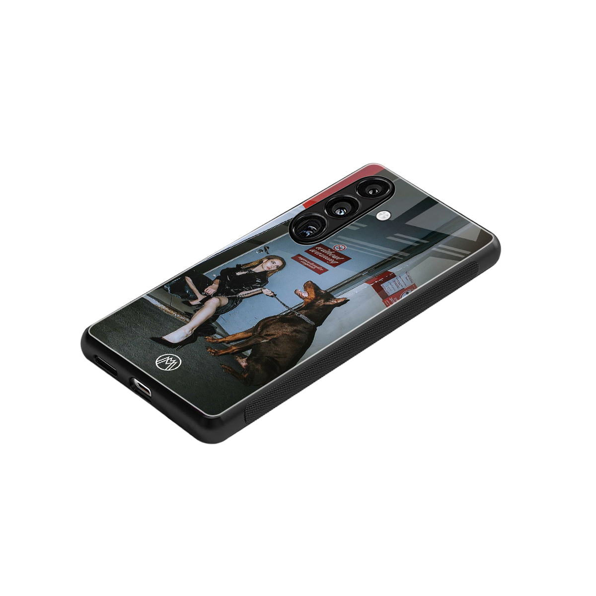 without warning back phone cover | glass case for samsung galaxy s23 plus