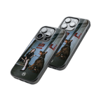 Protective Glass Back Phone Case Compatible with iPhone, Samsung, OnePlus, Pixel & More