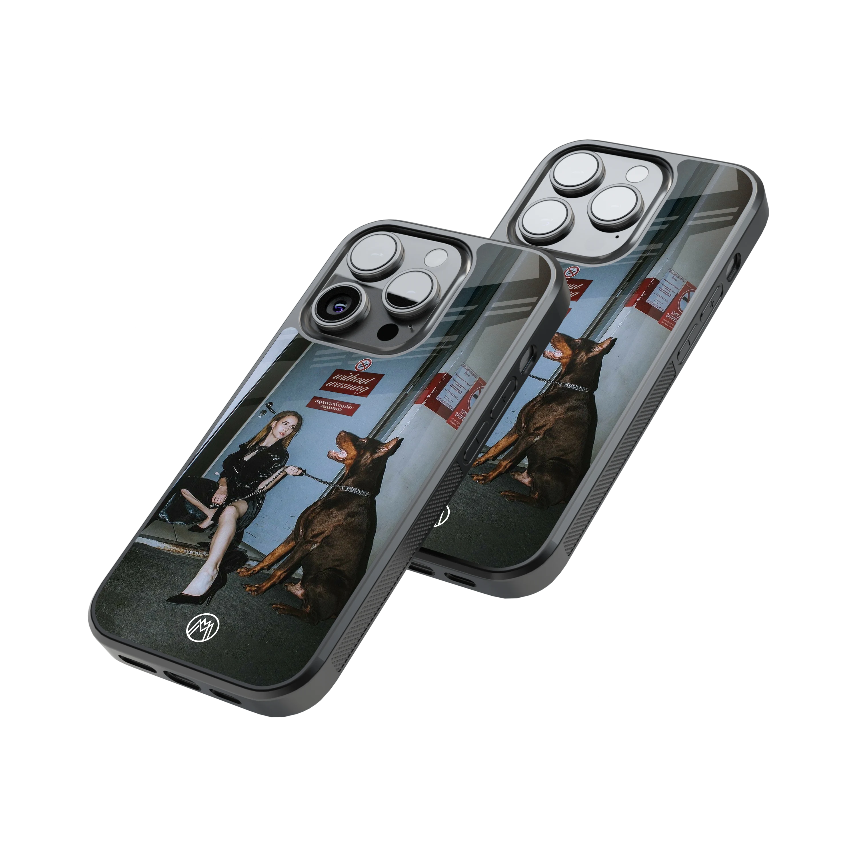 Protective Glass Back Phone Case Compatible with iPhone, Samsung, OnePlus, Pixel & More