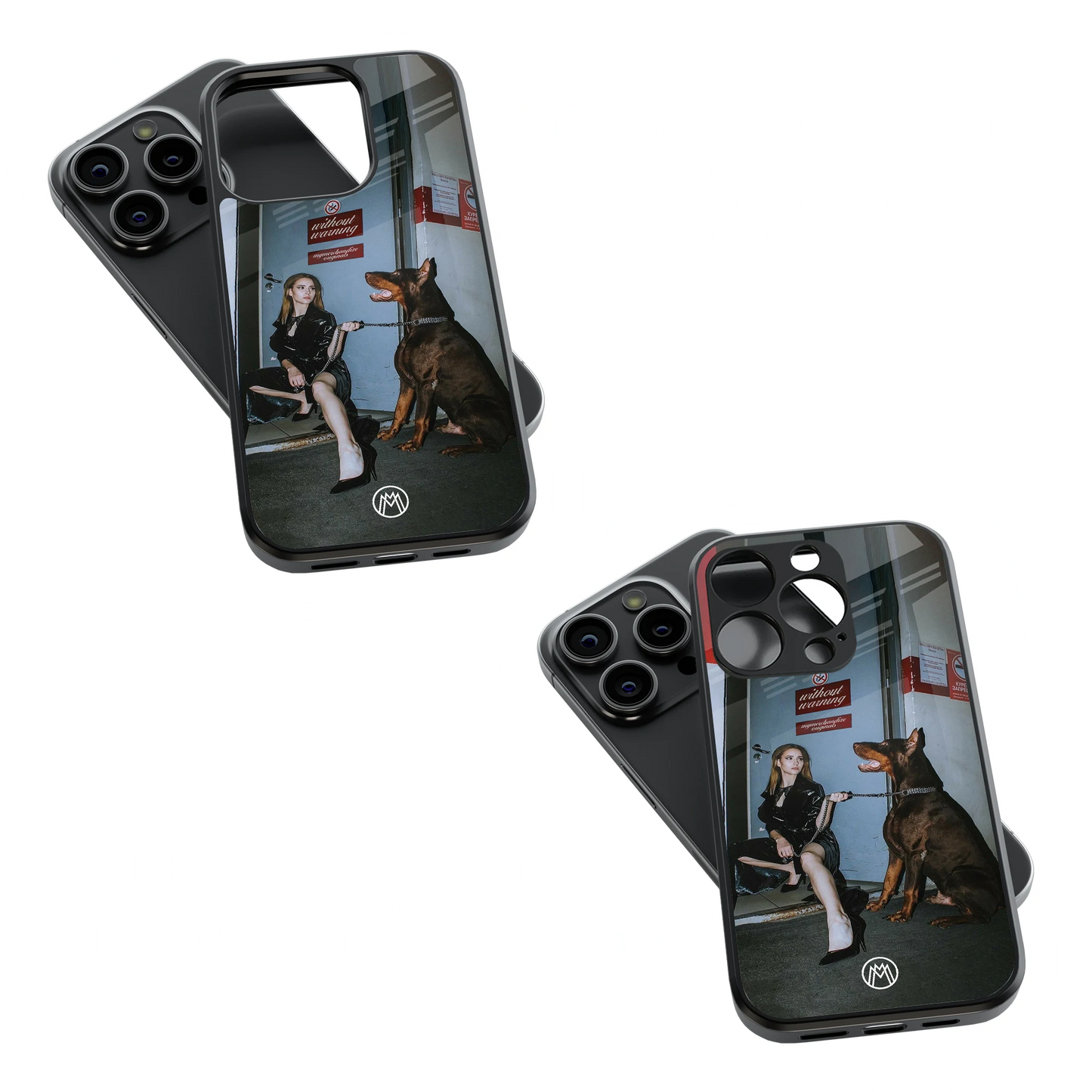 Trendy Glass Back Mobile Case for iPhone, Samsung, Redmi, OnePlus, Google Pixel, Motorola
