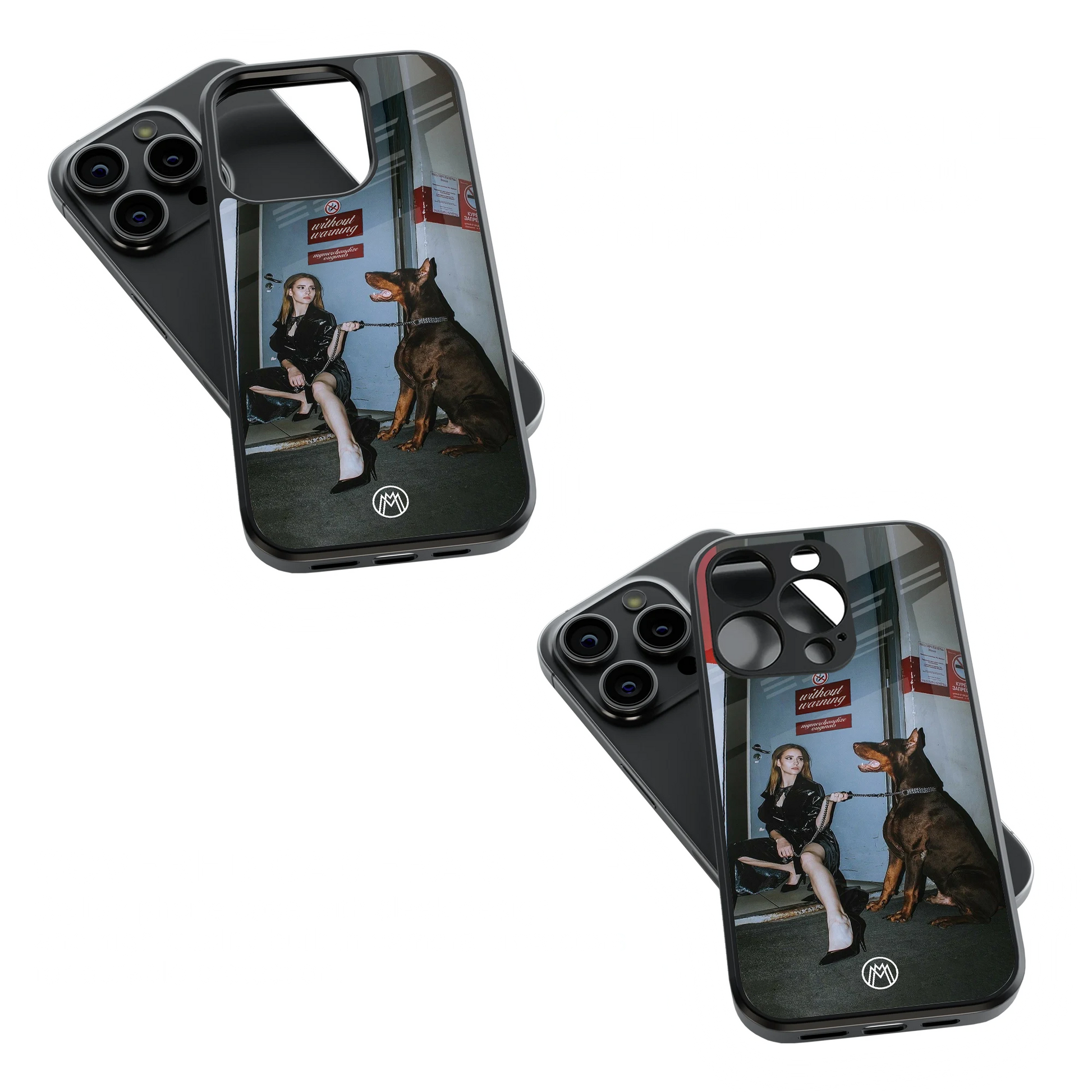 Trendy Glass Back Mobile Case for iPhone, Samsung, Redmi, OnePlus, Google Pixel, Motorola