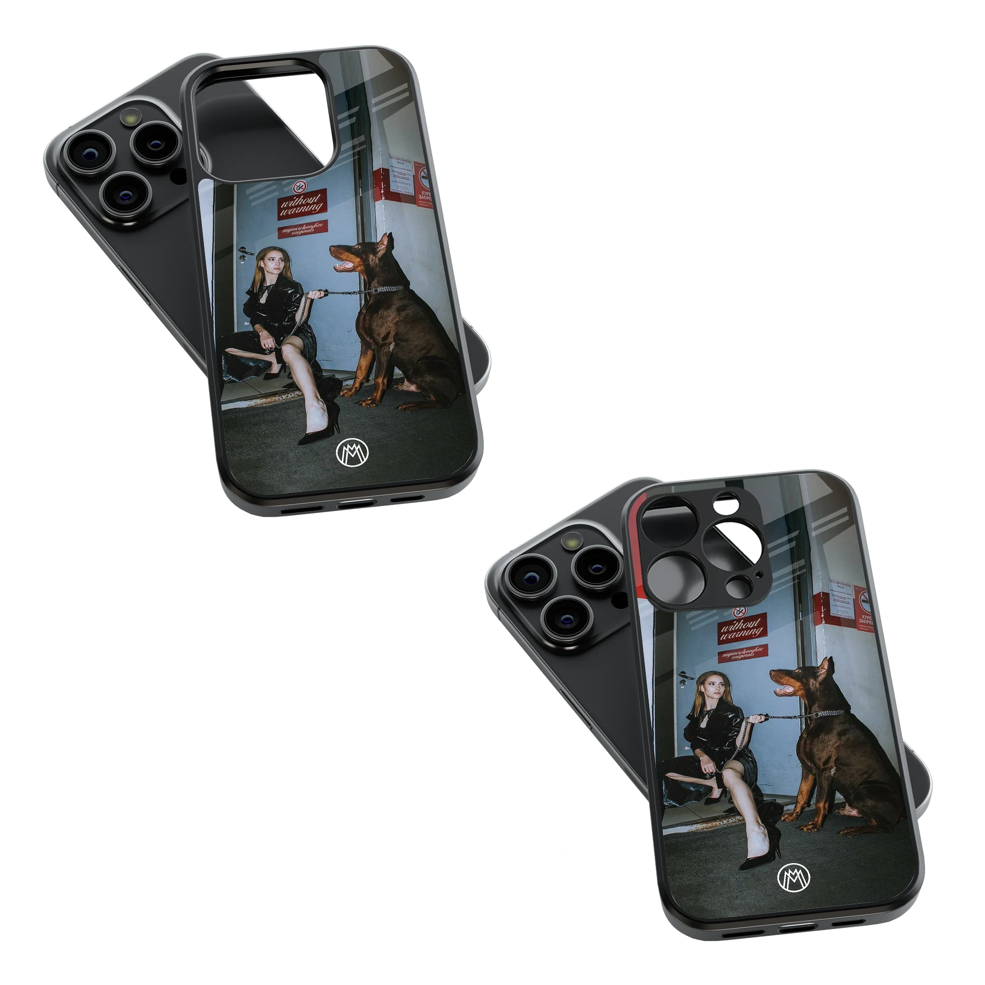 Trendy Glass Back Mobile Case for iPhone, Samsung, Redmi, OnePlus, Google Pixel, Motorola