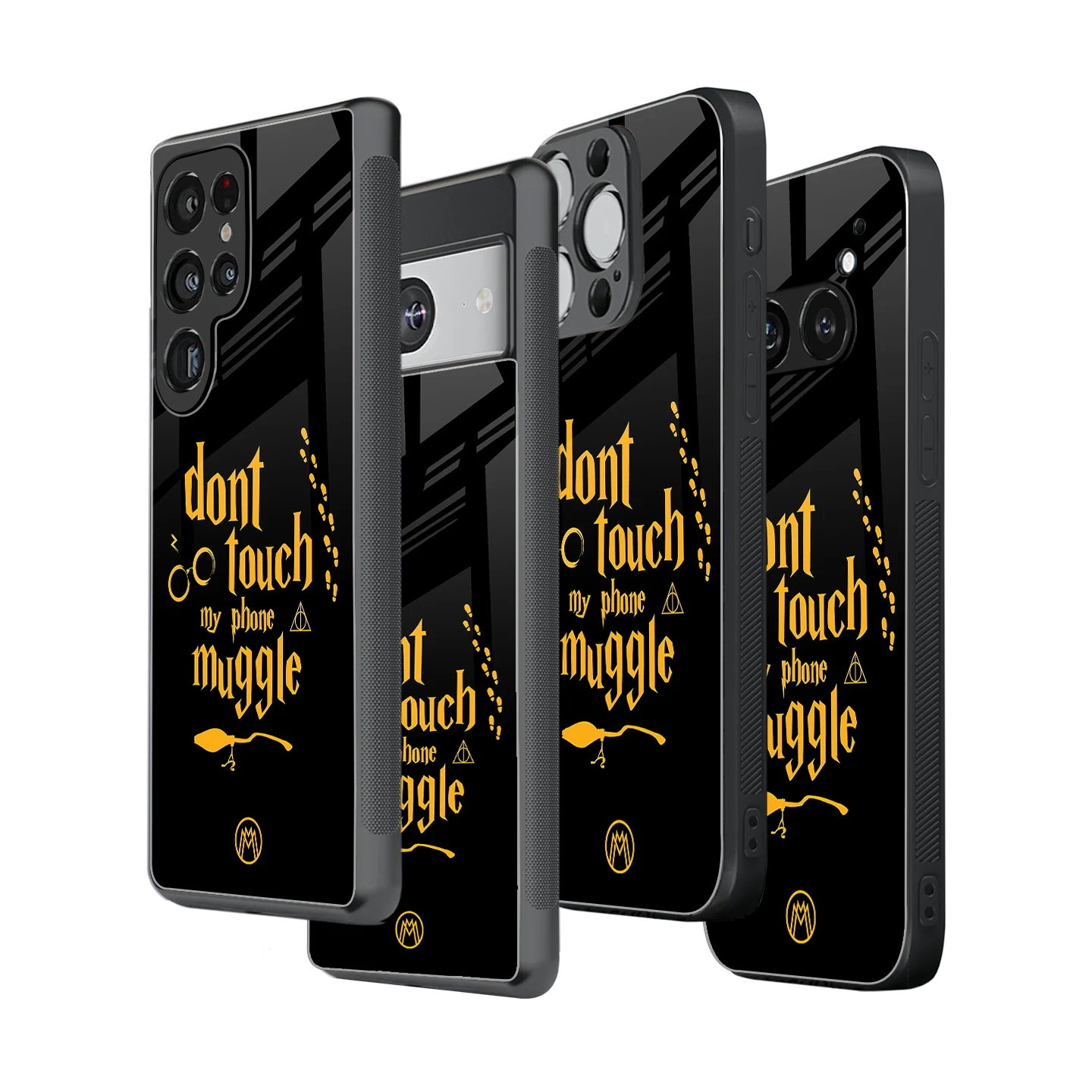 Stylish Glass Back Case for All Smartphones iPhone, Samsung, OnePlus, Pixel, Redmi, Oppo, Vivo, Motorola