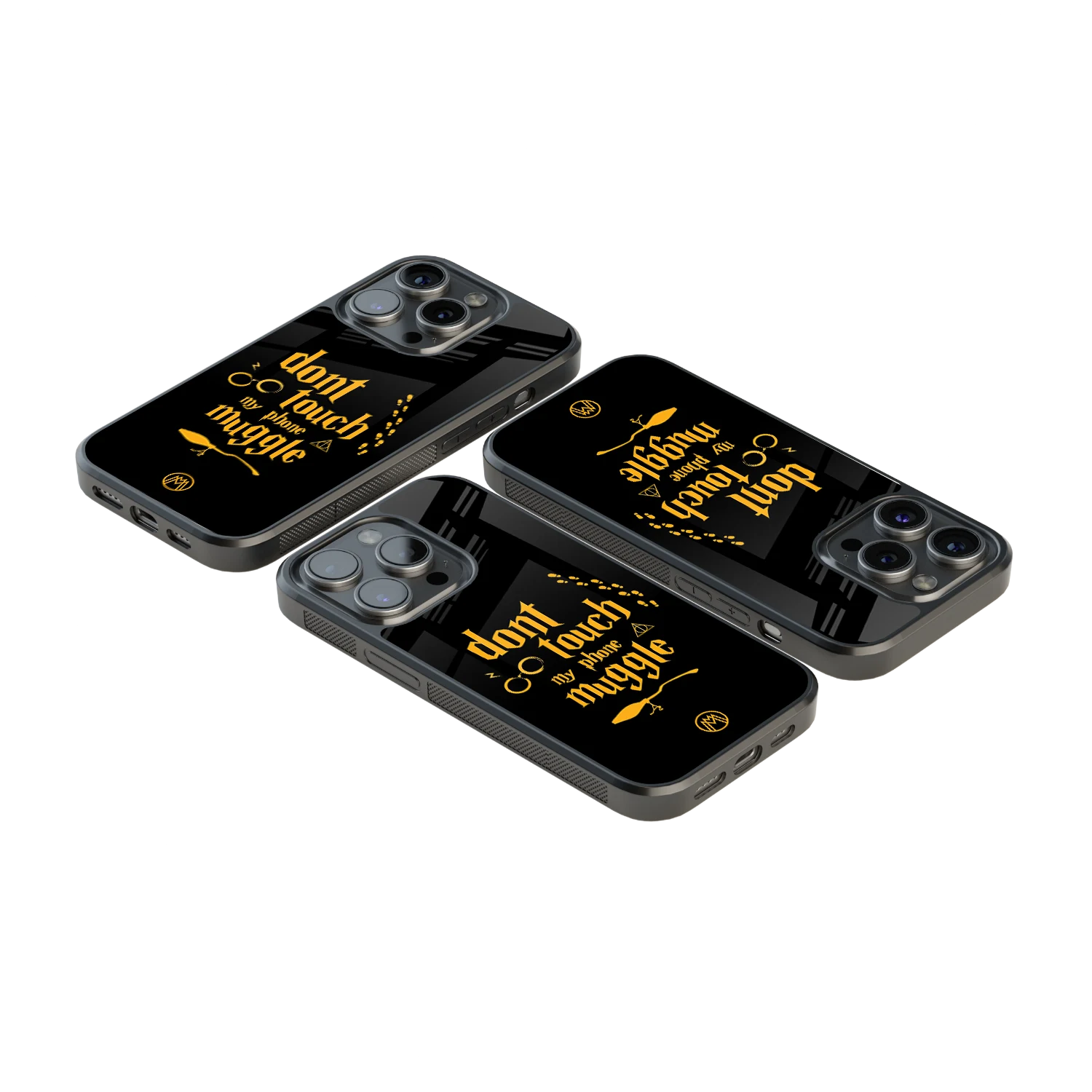 Luxury Glass Back Mobile Cover for iPhone, Samsung Galaxy, OnePlus, Pixel, Redmi & More