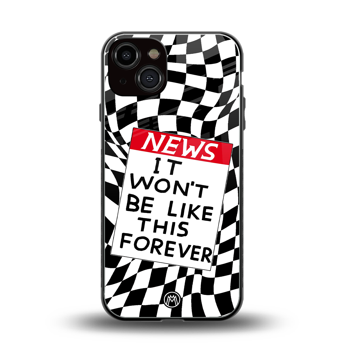 won't be like this forever back phone cover | glass case for iphone 13