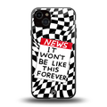 won't be like this forever back phone cover | glass case for iphone 14 plus