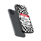 won't be like this forever back phone cover | glass case for iphone 14 plus