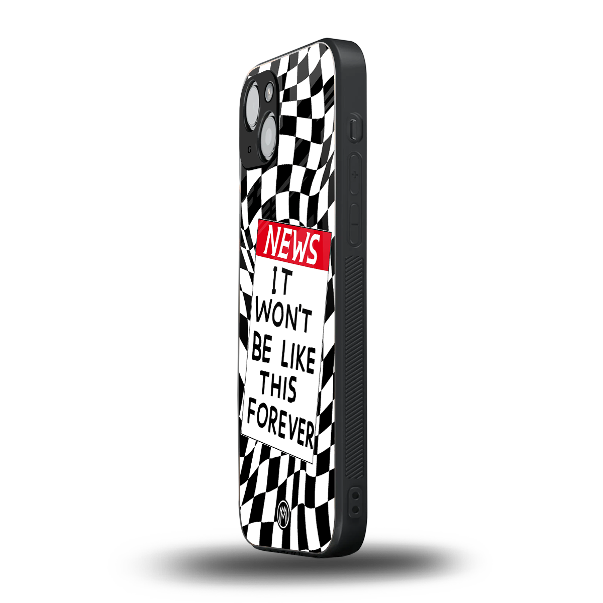 won't be like this forever back phone cover | glass case for iphone 14 plus