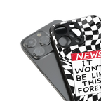 won't be like this forever back phone cover | glass case for iphone 13 mini