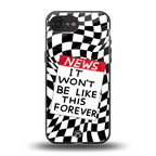 won't be like this forever back phone cover | glass case for iphone 16e