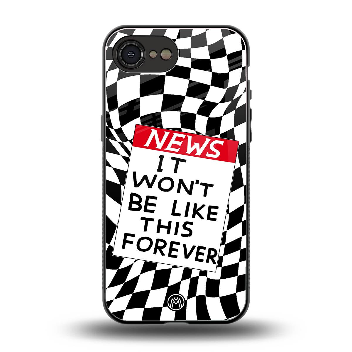 won't be like this forever back phone cover | glass case for iphone 16e