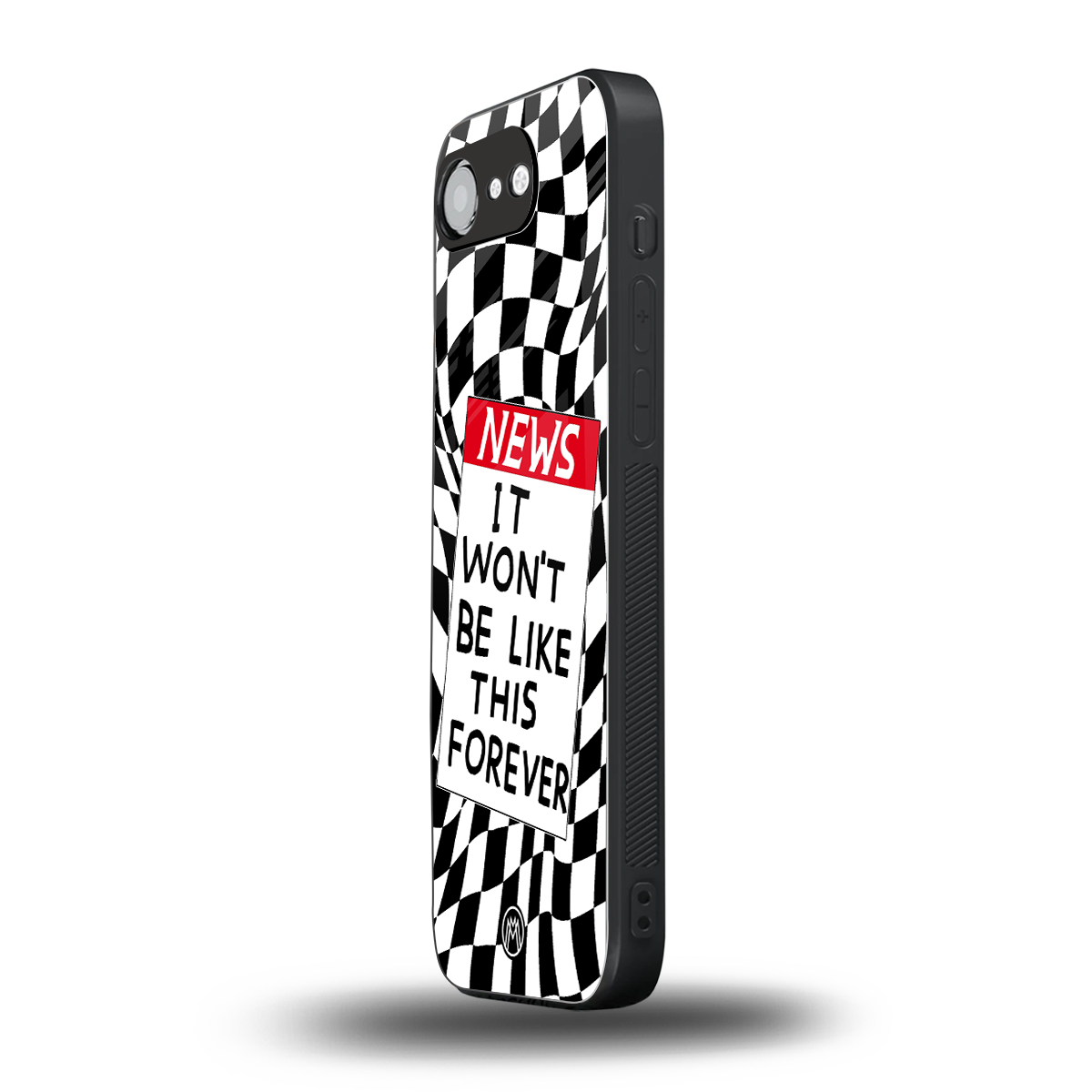 won't be like this forever back phone cover | glass case for iphone 16e